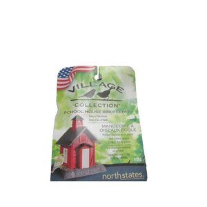 North States 9084 Plastic School House Bird Feeder